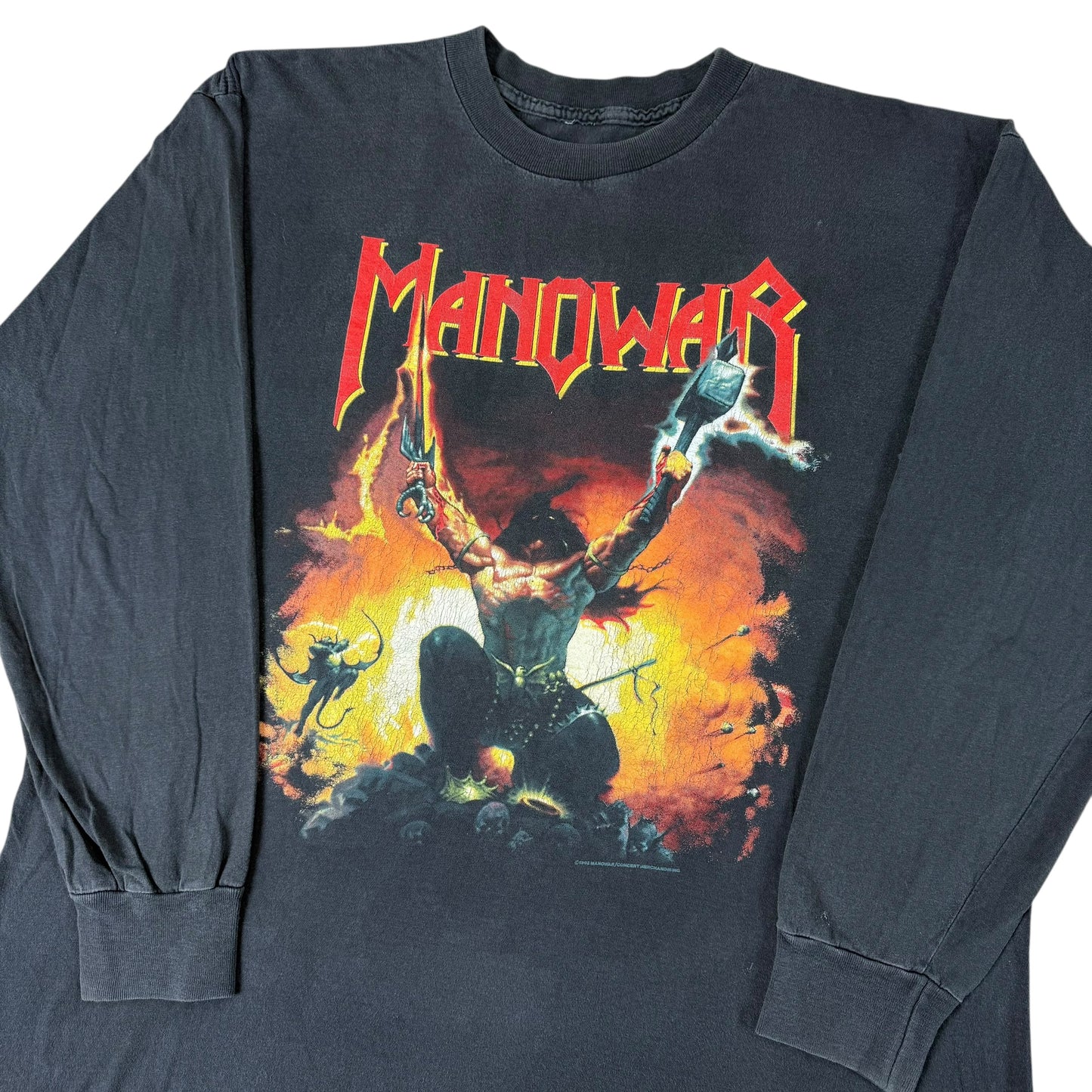 1992 Manowar 'Triumph of Steel' (XL+)