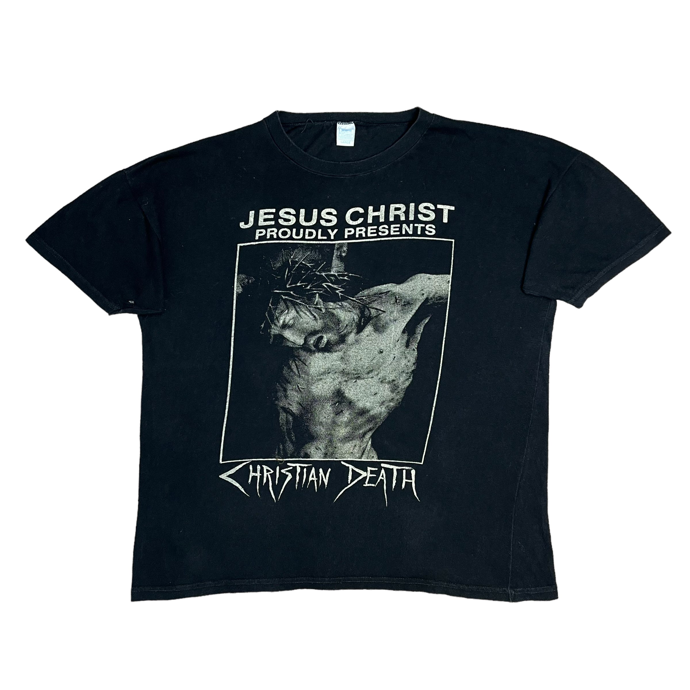1987 Christian Death 'Jesus Christ Proudly Presents' (L) – Teeznthat