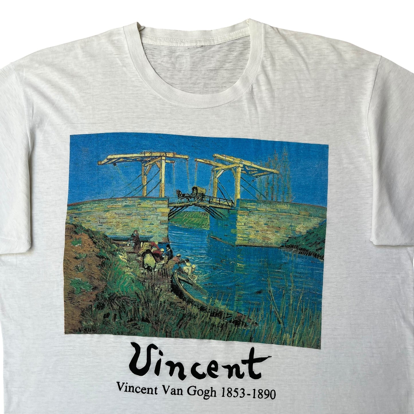 80s/90s Vincent Van Gogh 'Bridge at Arles' (L)