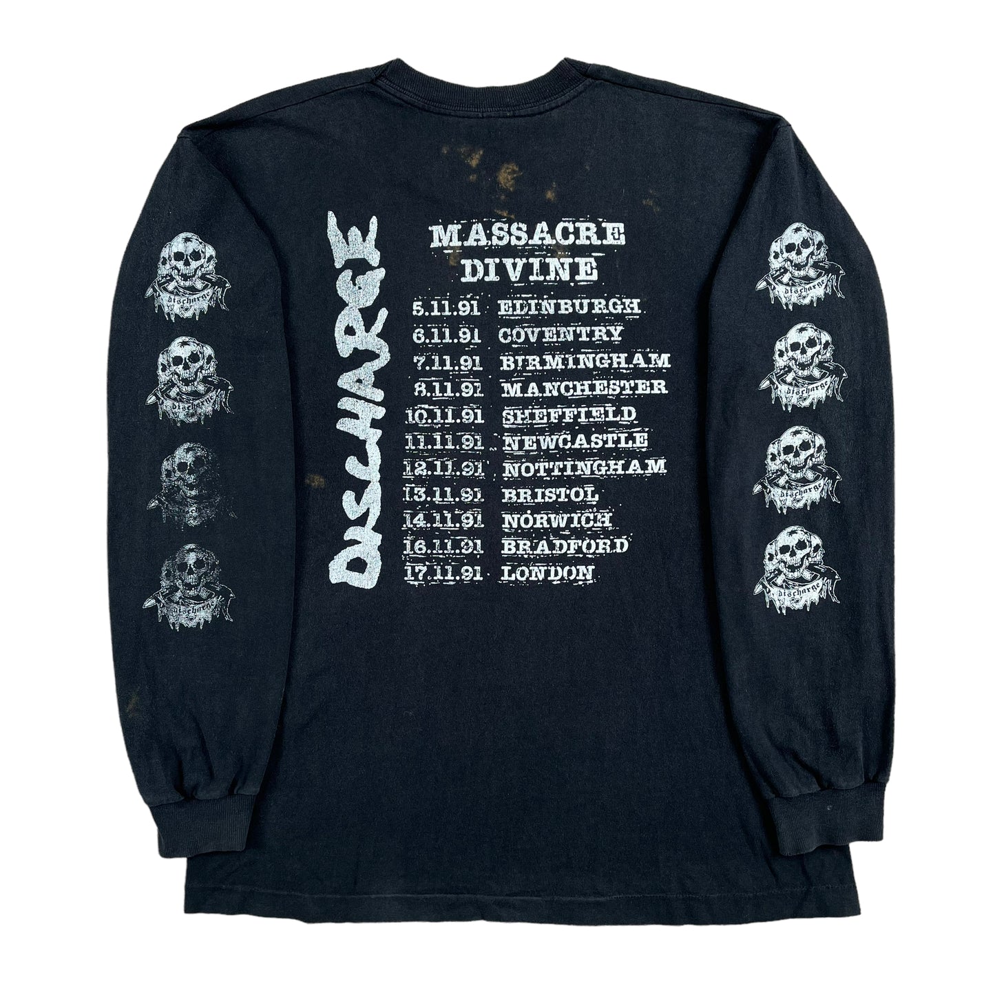 1991 Discharge 'Massacre Divine' (XL)