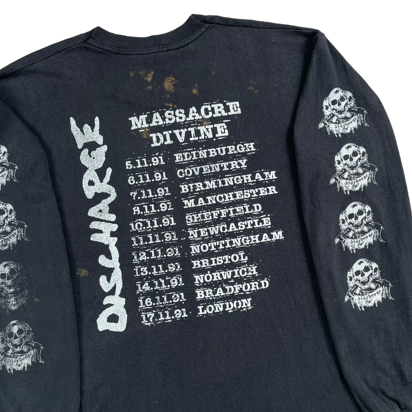 1991 Discharge 'Massacre Divine' (XL)