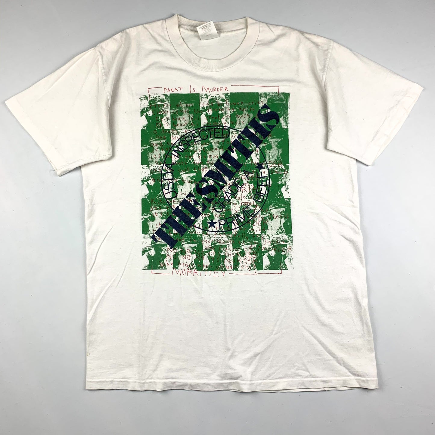 90s The Smiths Meat is Murder 'USDA Stamp' (L)