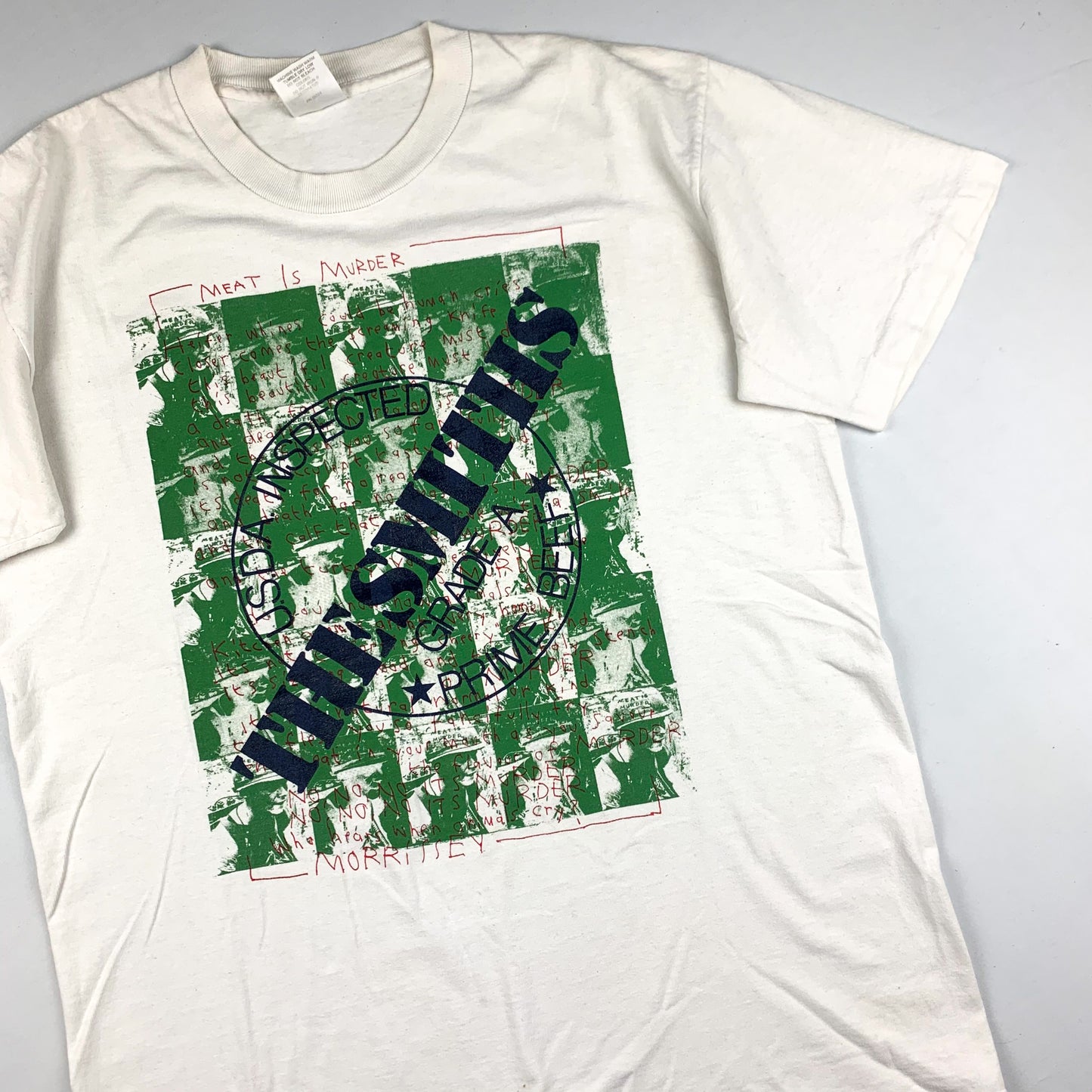 90s The Smiths Meat is Murder 'USDA Stamp' (L)