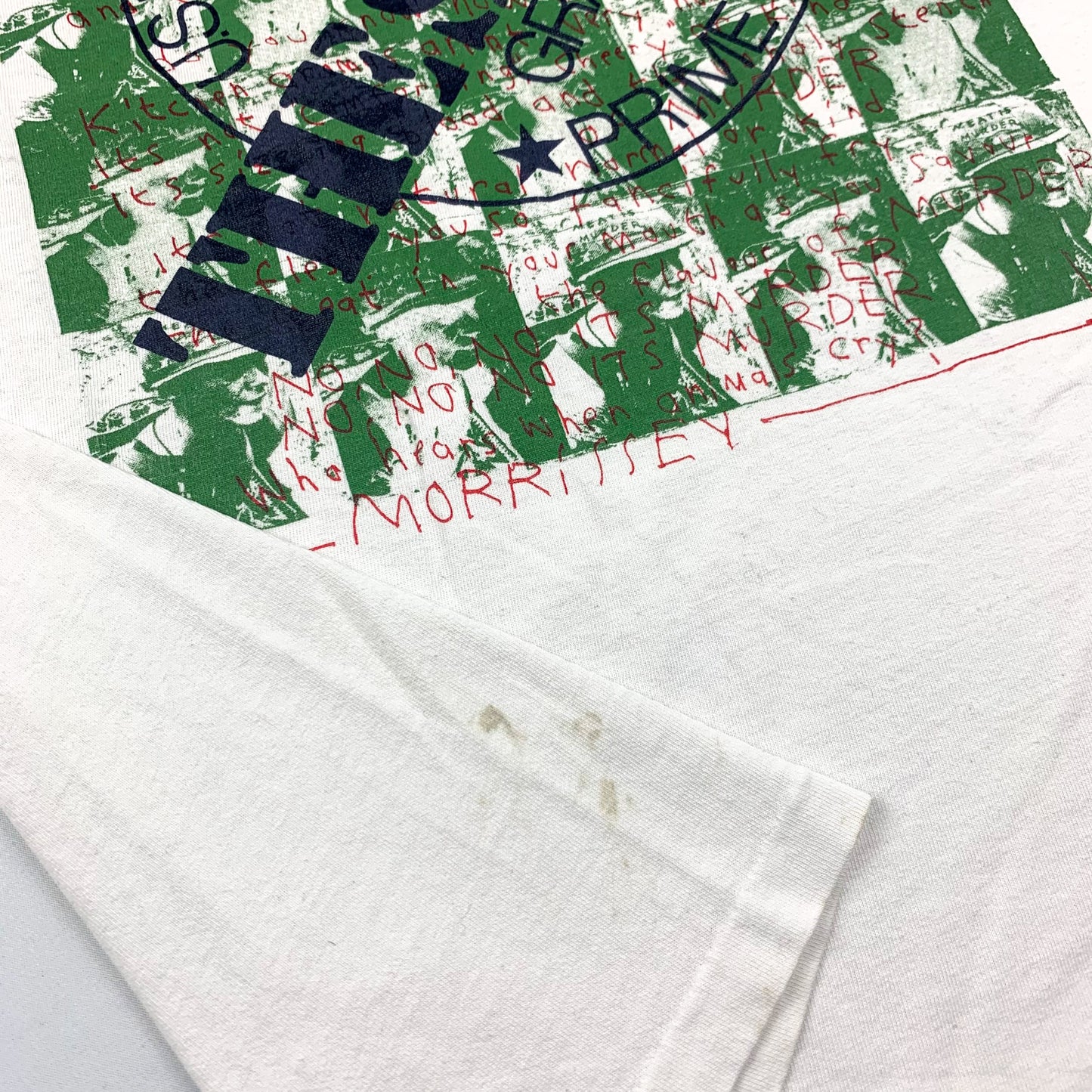 90s The Smiths Meat is Murder 'USDA Stamp' (L)