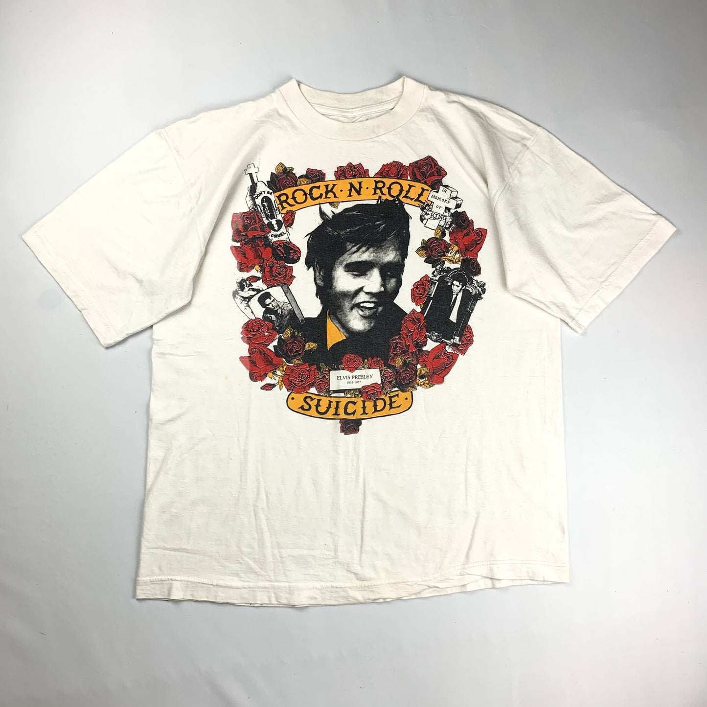 90s Elvis 'Rock N' Roll Suicide' (L)