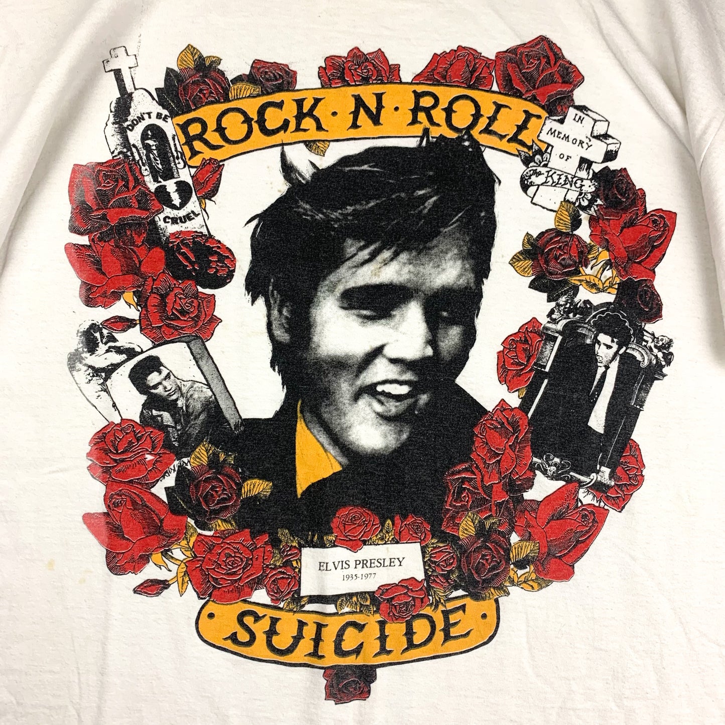 90s Elvis 'Rock N' Roll Suicide' (L)