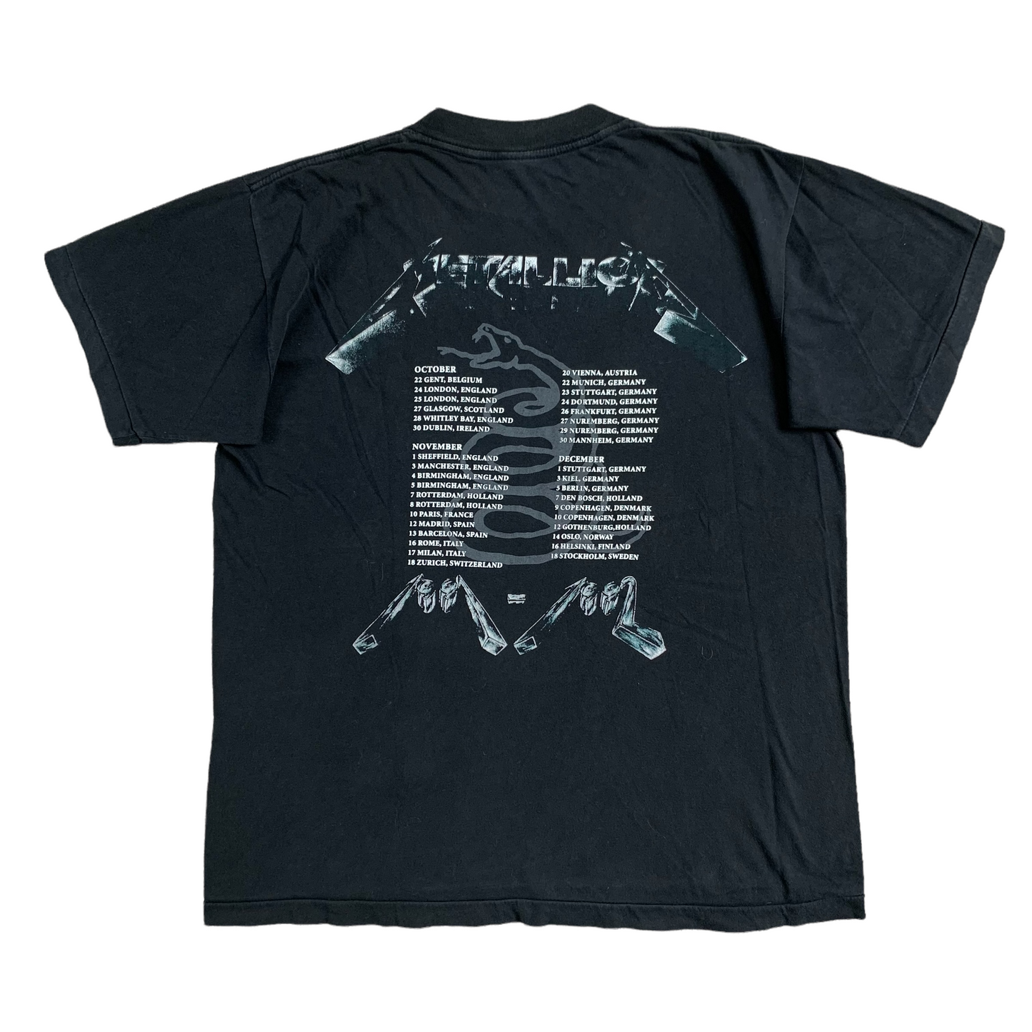 1991 Metallica '4 Faces' (L)