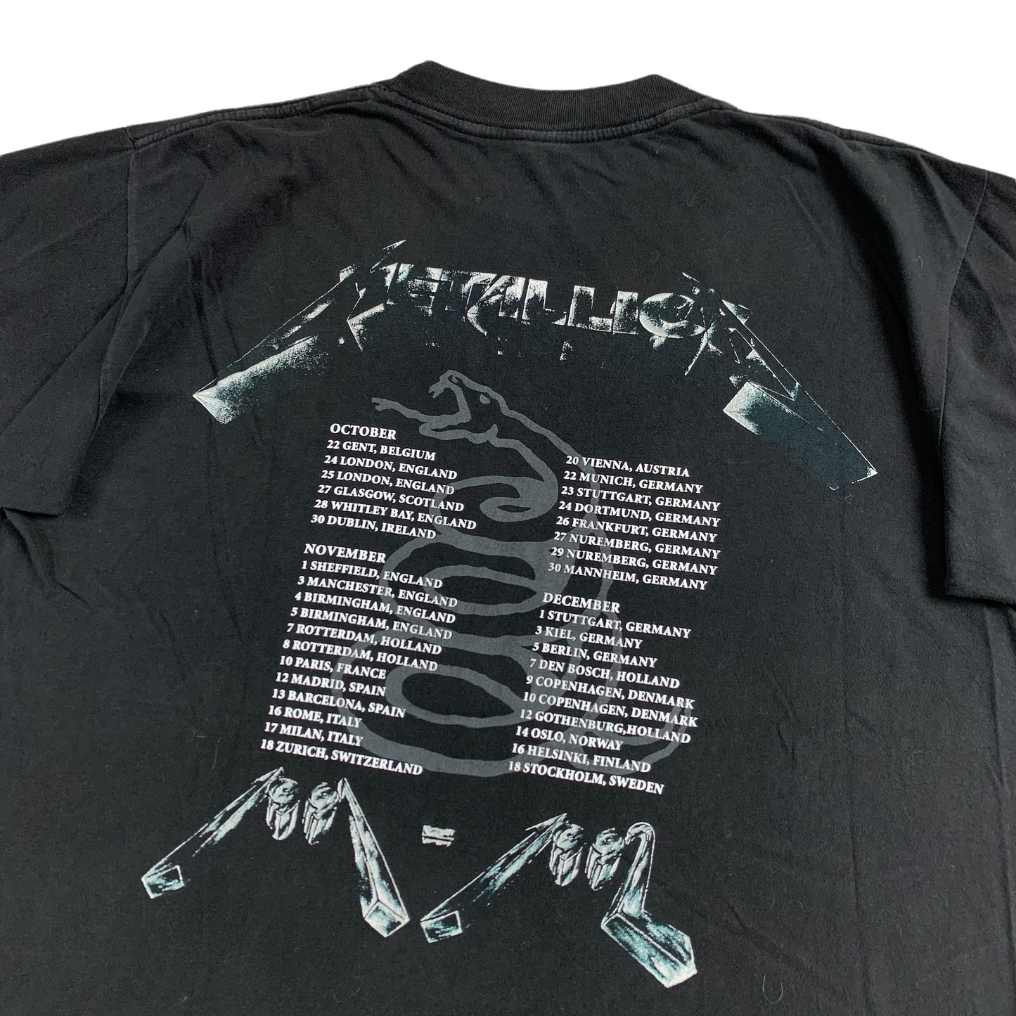 1991 Metallica '4 Faces' (L)