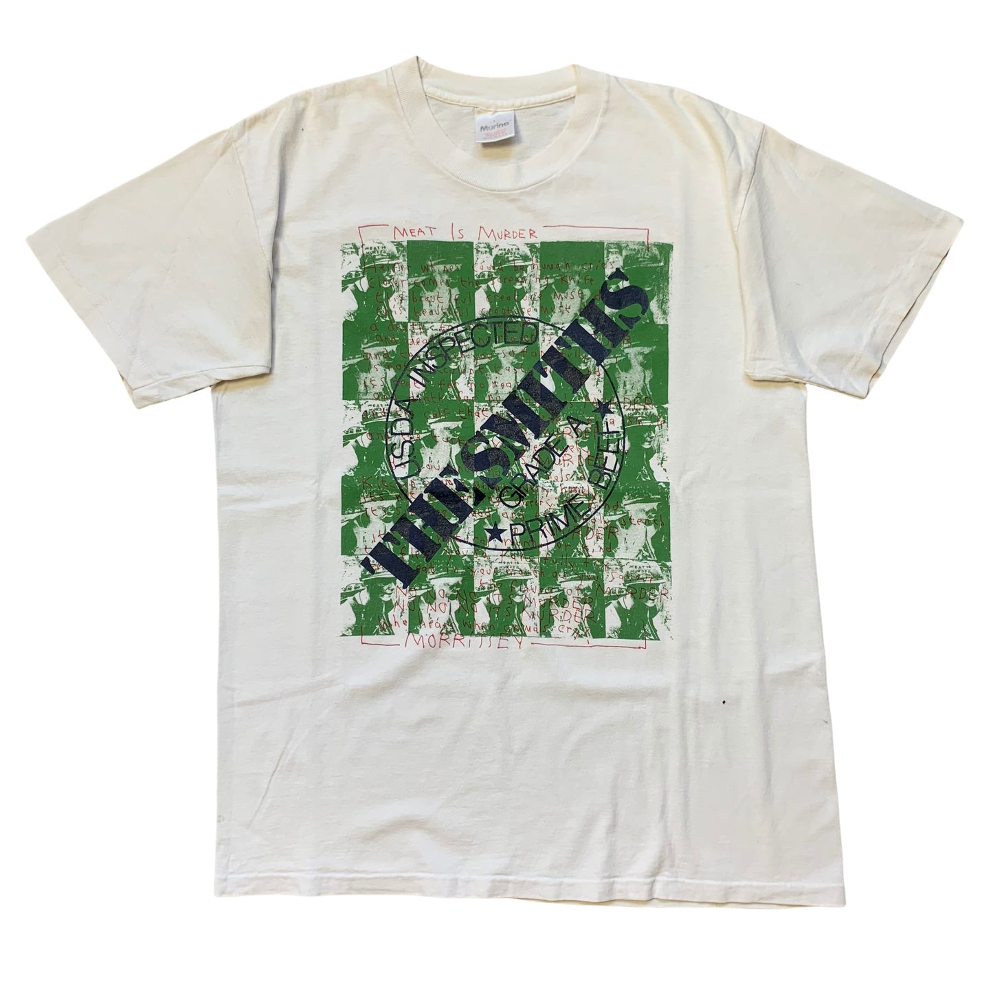 90s The Smiths 'Meat is Murder - USDA Stamp' (L)