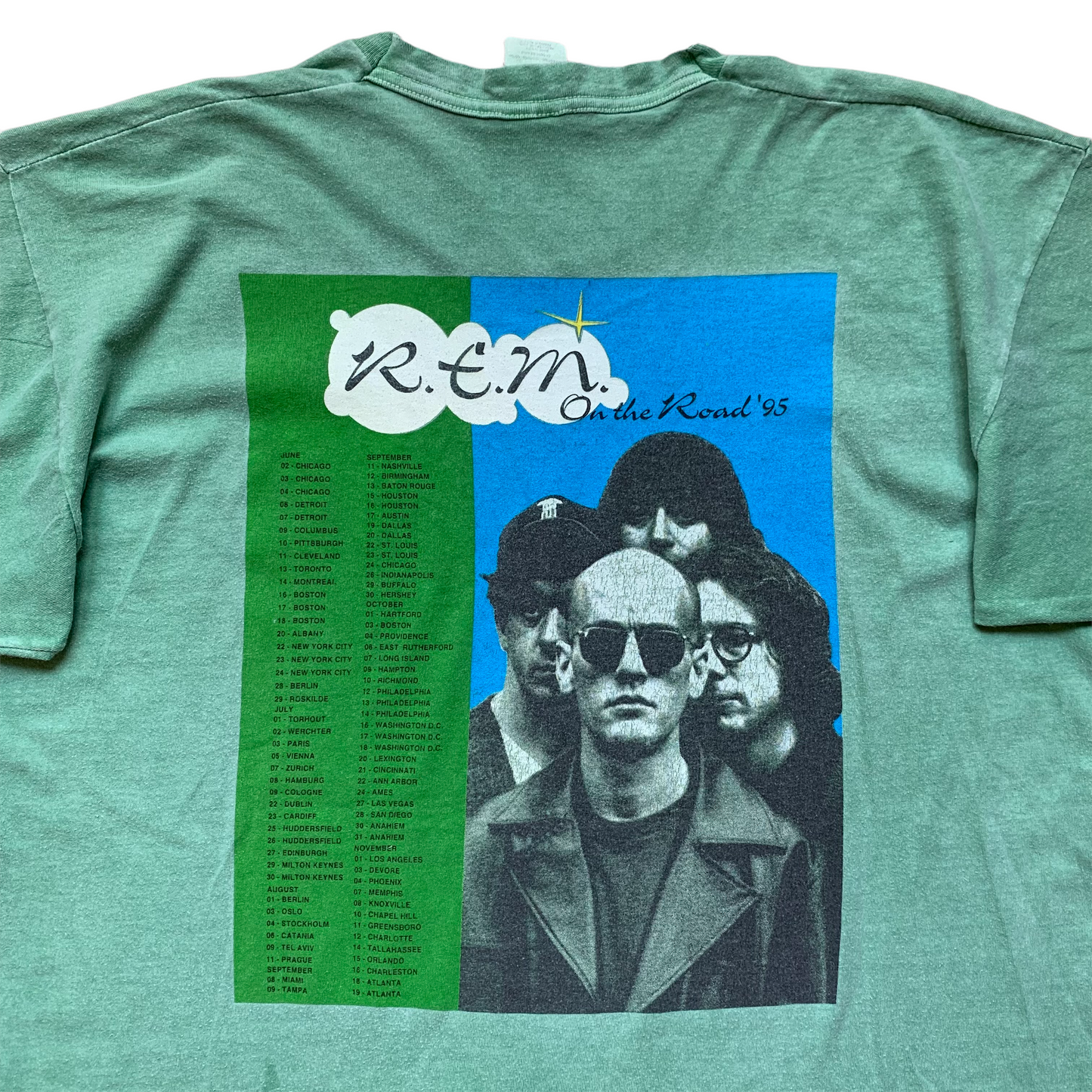 1995 R.E.M ‘On Tour’ (XL)