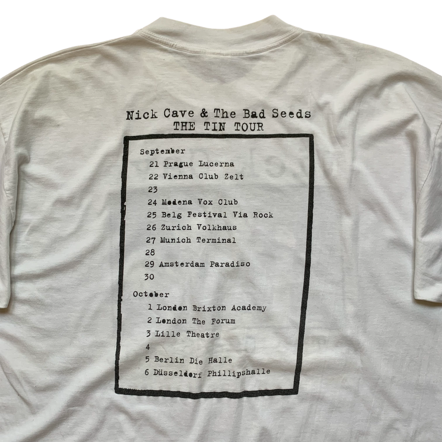 1993 Nick Cave ‘The Tin Tour’ (XL)