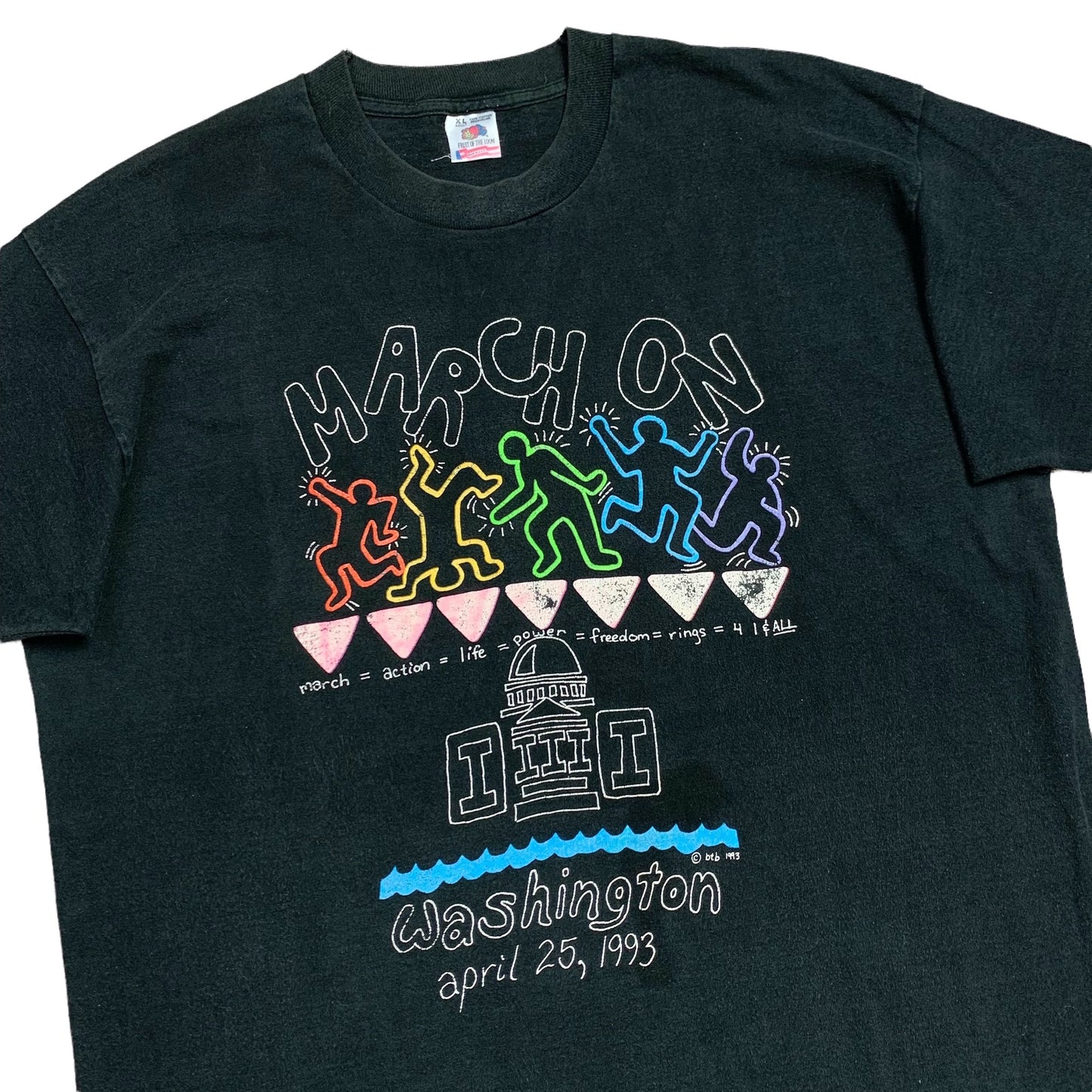1993 Keith Haring ‘March On Washington’ (XL)