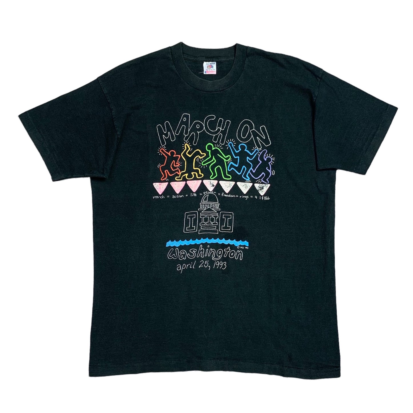 1993 Keith Haring ‘March On Washington’ (XL)