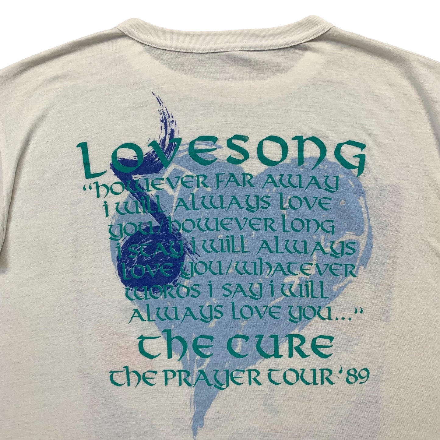 1989 The Cure 'Lovesong' (L)