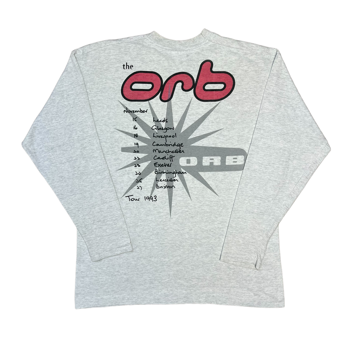 1993 The Orb 'Conspiracy Tour' (L)