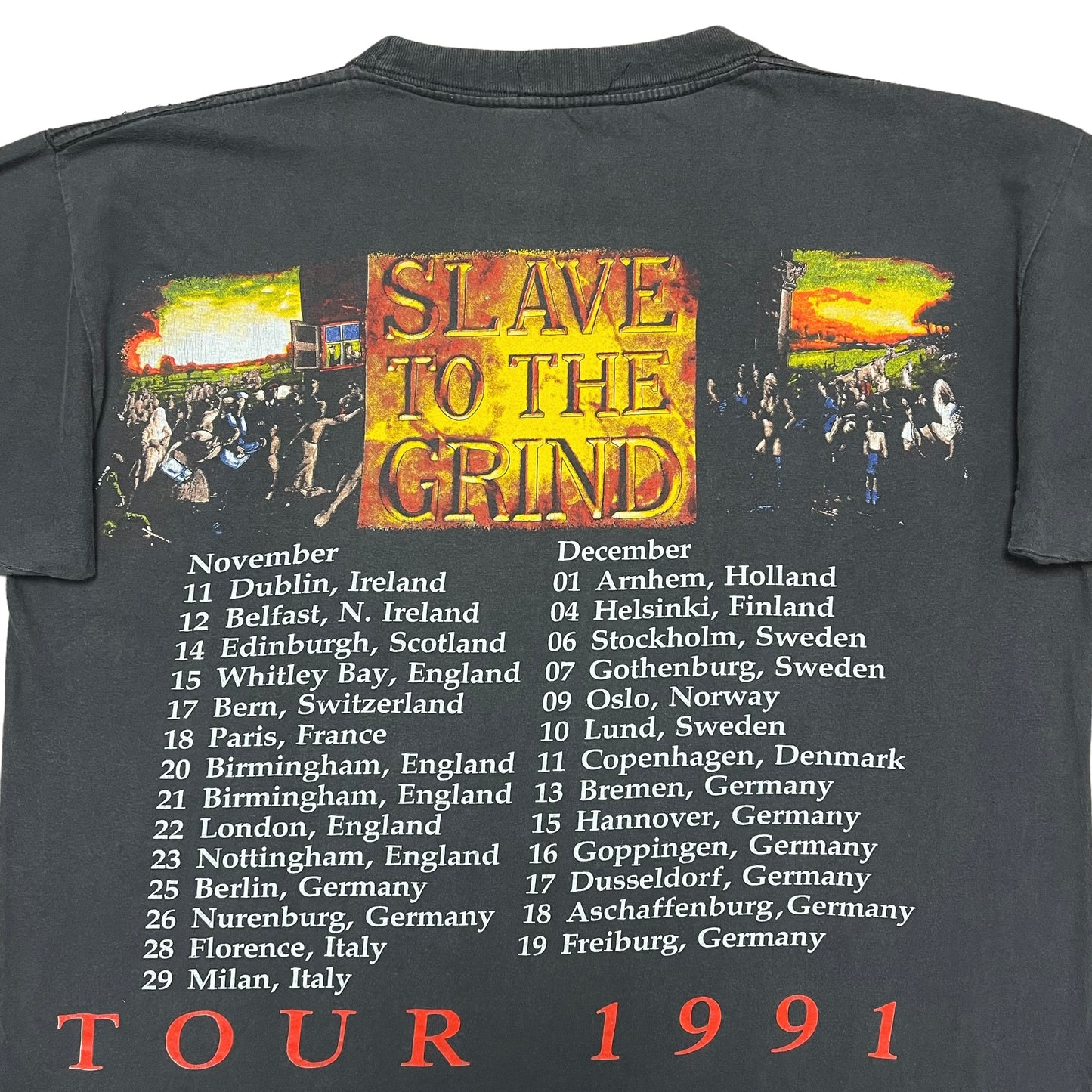 1991 Skid Row ‘Slave to the Grind’ (L)