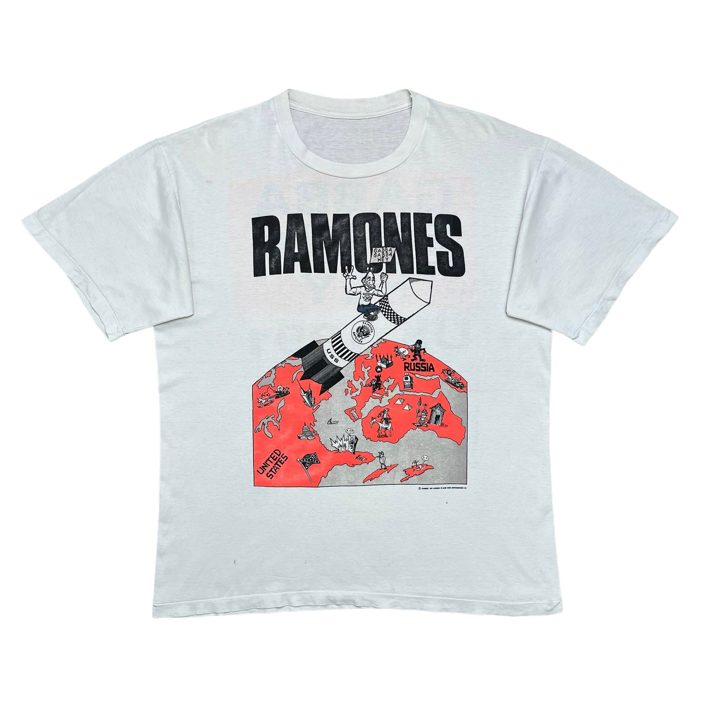 1991 Ramones 'Gabba Gabba Hey' (XL)