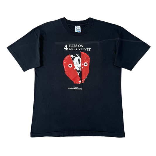 90s 4 Flies on Grey Velvet (XL)
