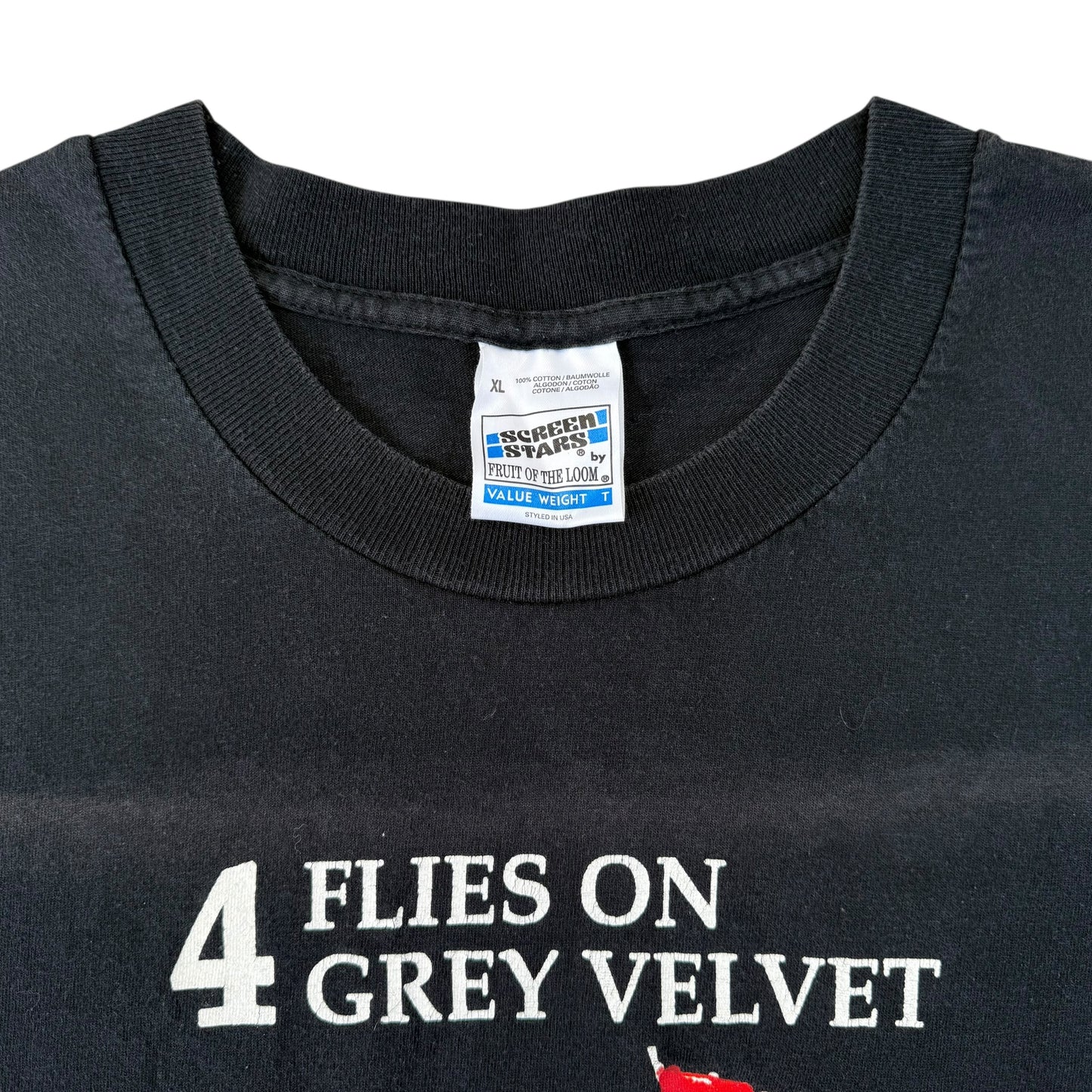 90s 4 Flies on Grey Velvet (XL)