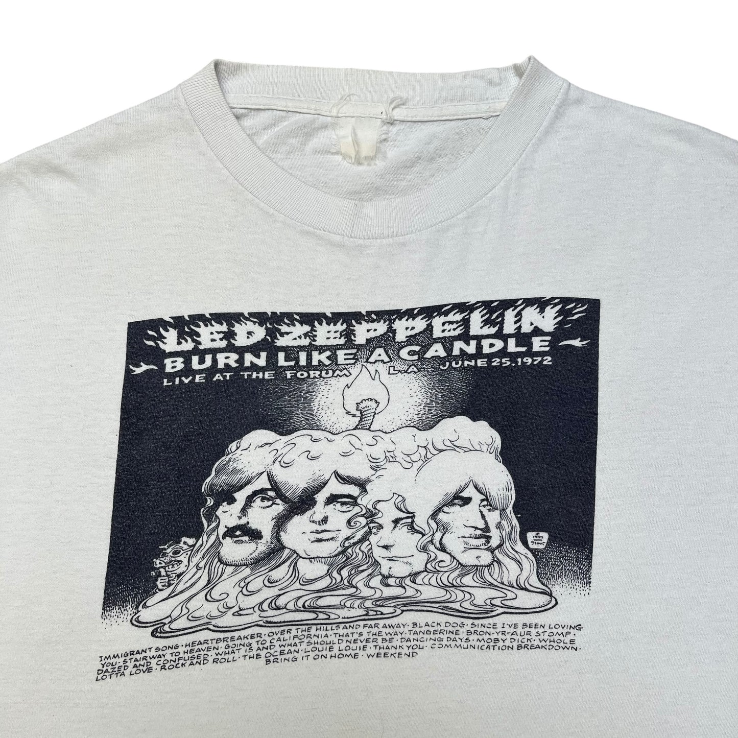 1993 Led Zeppelin ‘Burn Like a Candle’ (XL)
