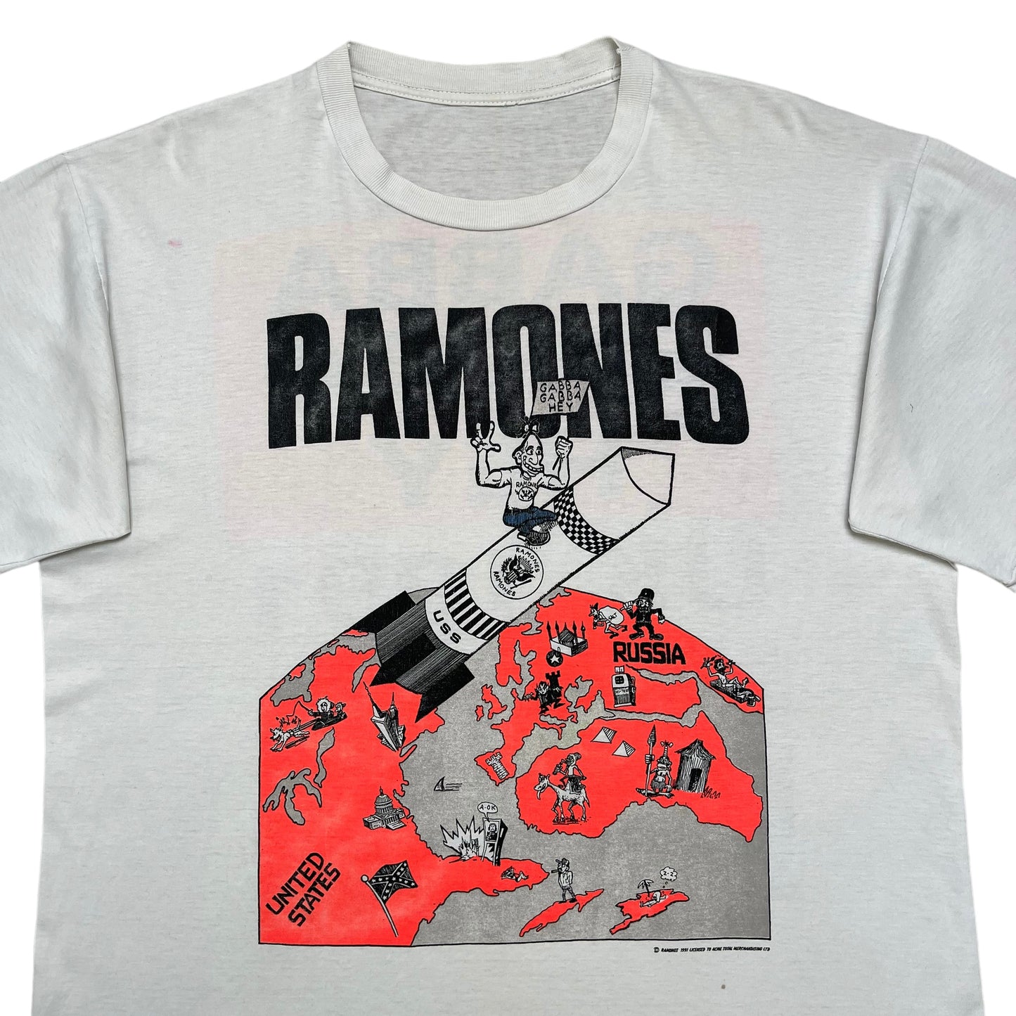 1991 Ramones 'Gabba Gabba Hey' (XL)