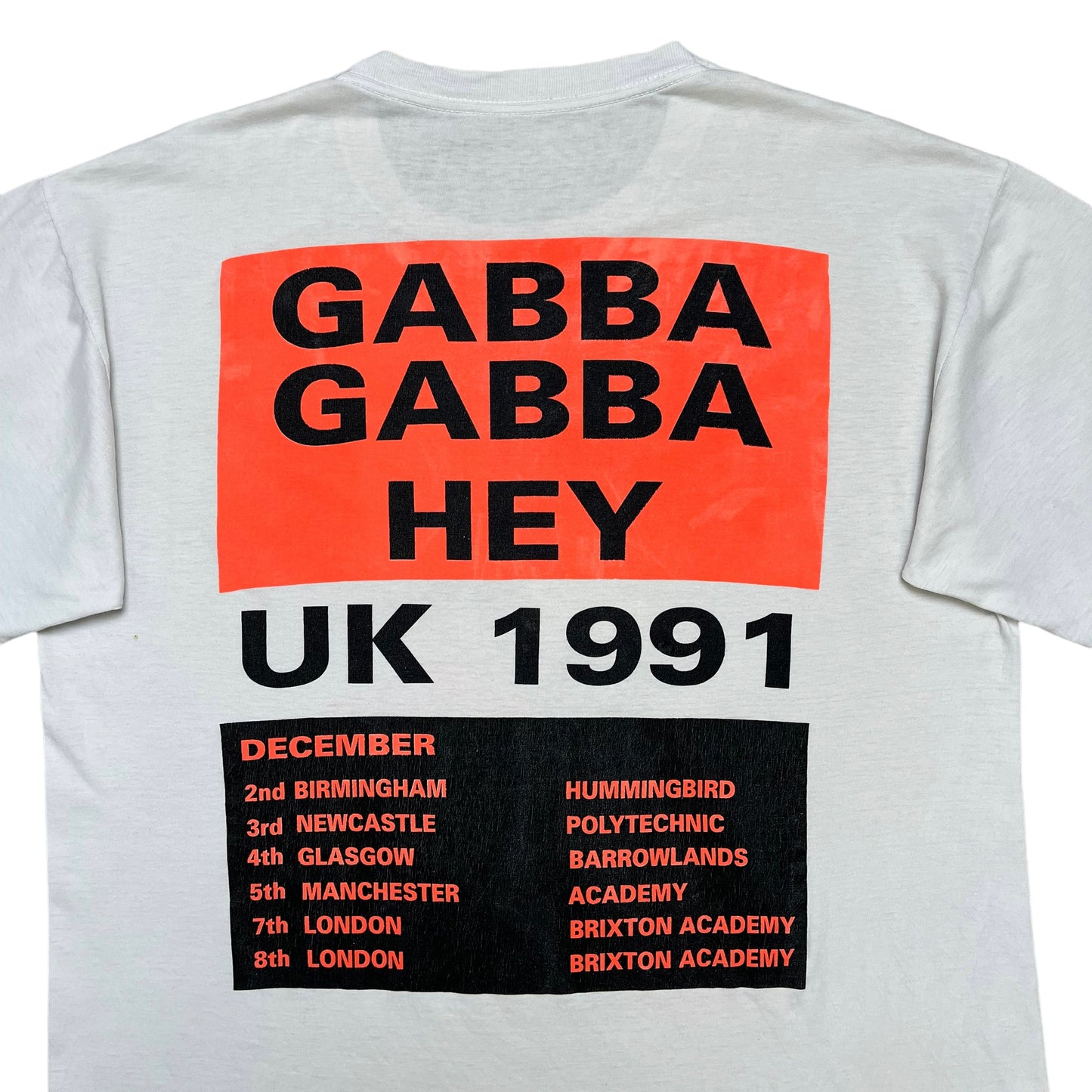 1991 Ramones 'Gabba Gabba Hey' (XL)