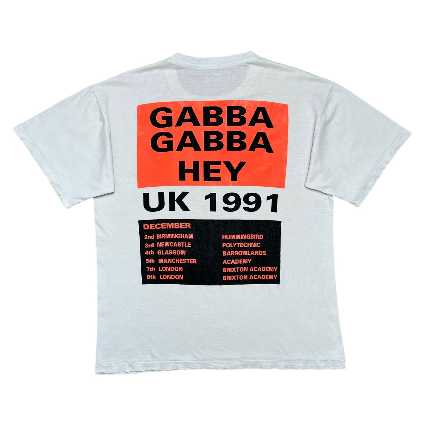 1991 Ramones 'Gabba Gabba Hey' (XL)