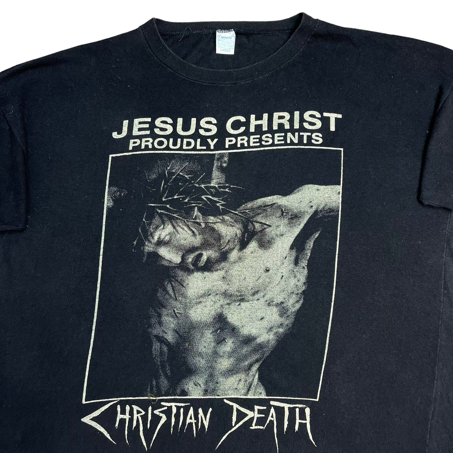 1987 Christian Death 'Jesus Christ Proudly Presents' (L)