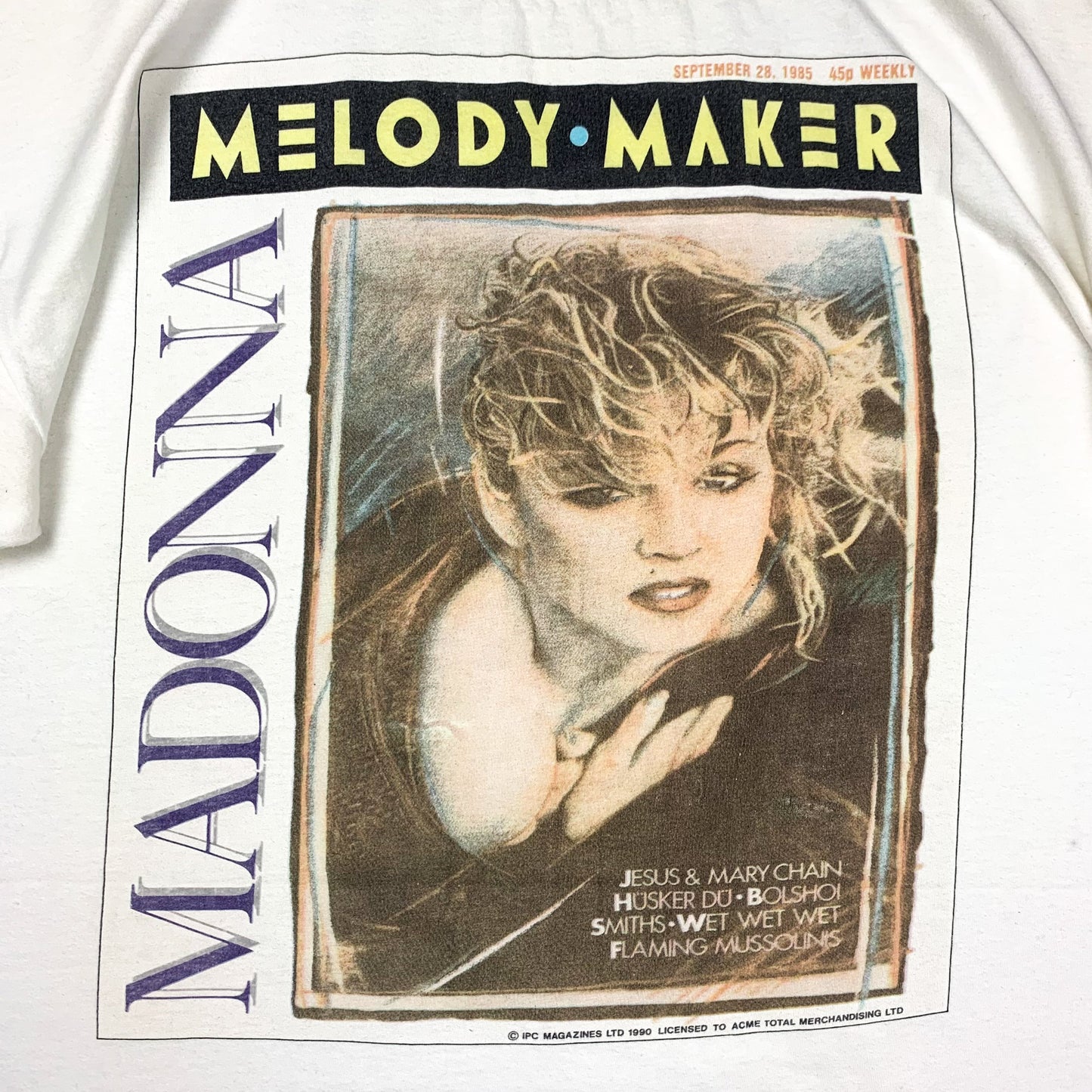 1990 Madonna 'Melody Maker' (XL)