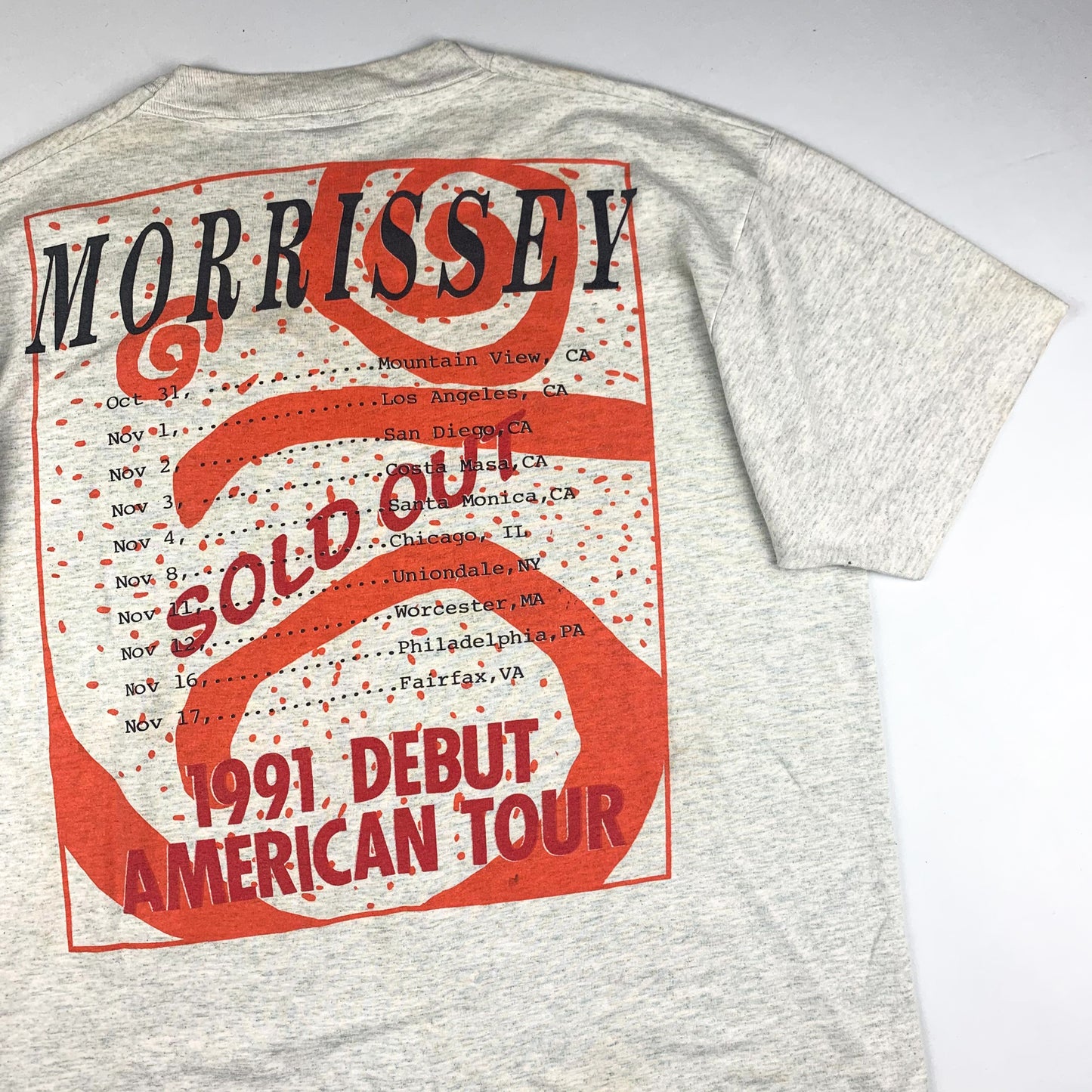 1991 Morrissey 'Kill Uncle' US Tour