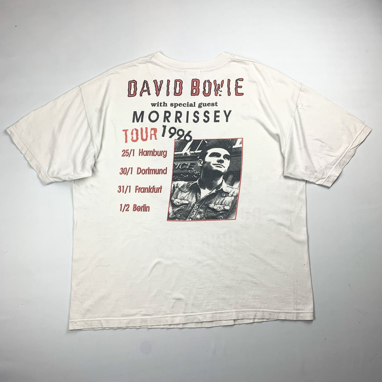 1996 David Bowie and Morrissey 'Outside Tour' (XL)