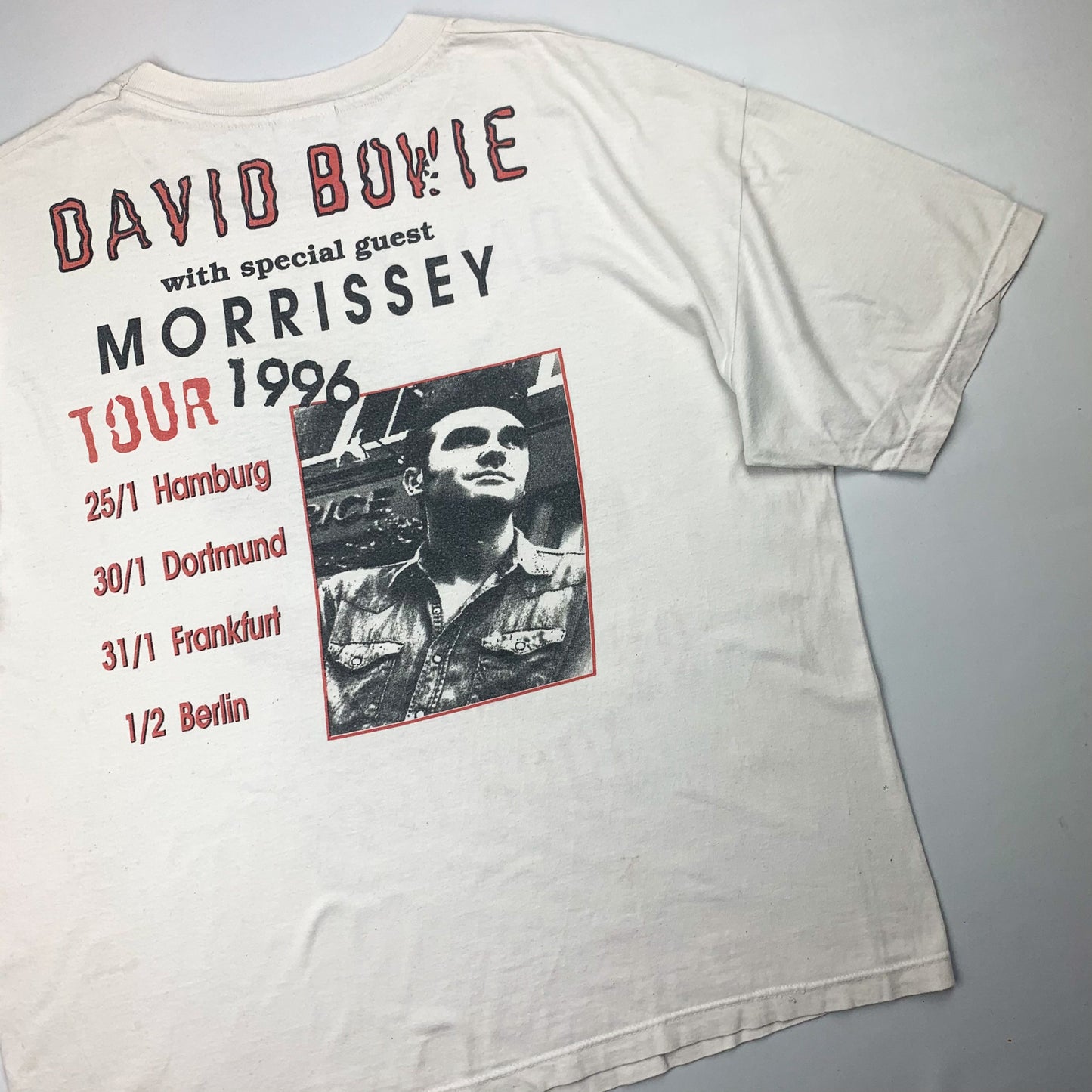 1996 David Bowie and Morrissey 'Outside Tour' (XL)