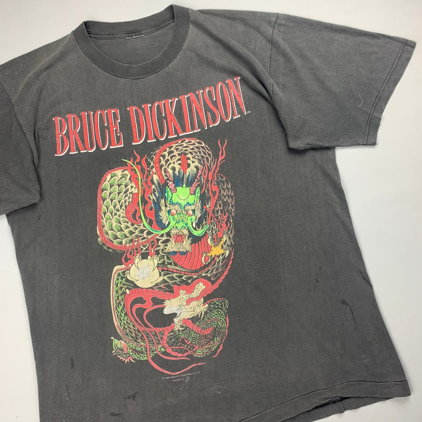 1990 Bruce Dickinson 'Tattooed Millionaire' (M/L)