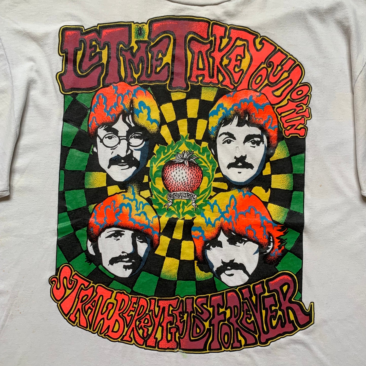 Late 80s The Beatles 'Strawberry Fields' (XL)