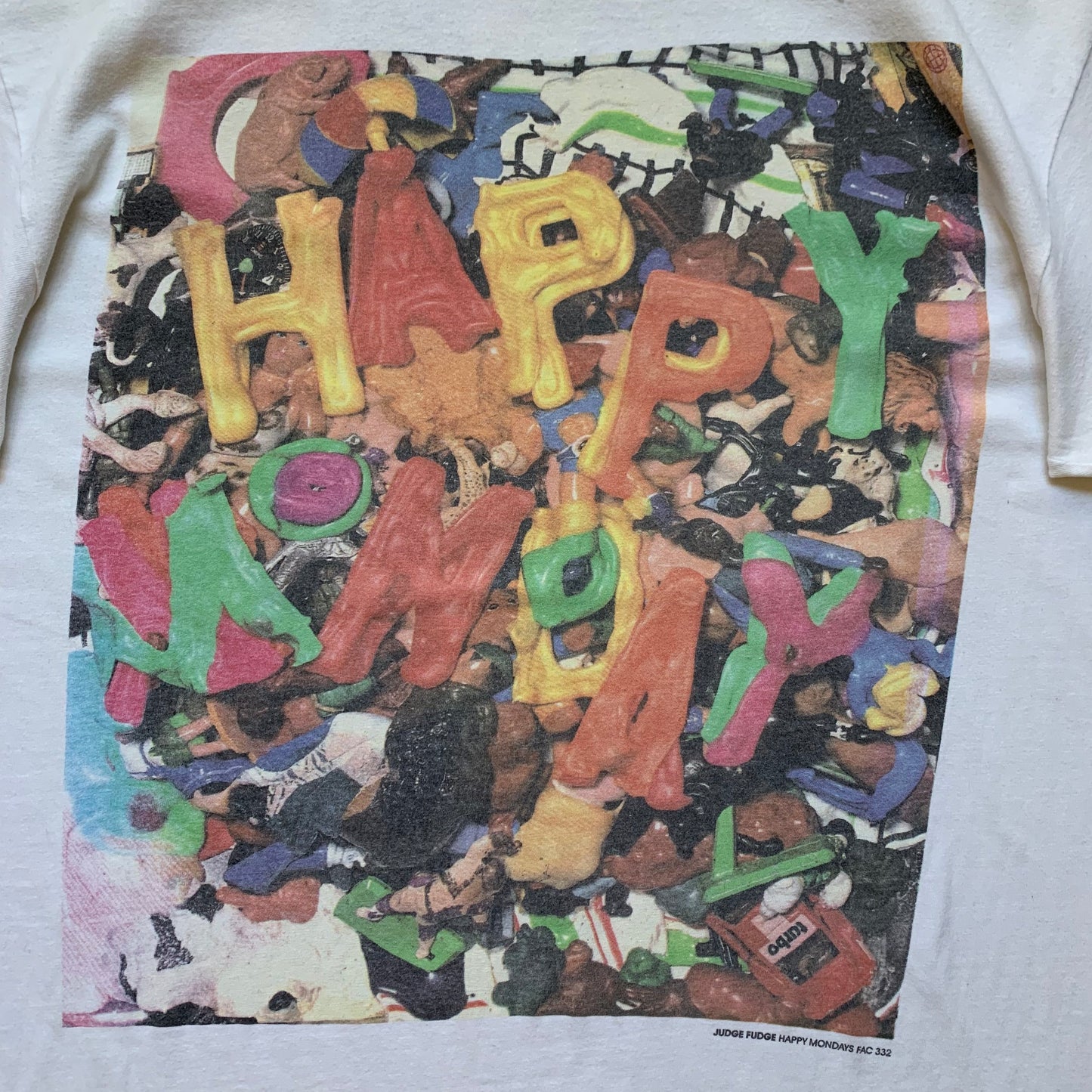 1991 Happy Mondays 'Judge Fudge' (XL)