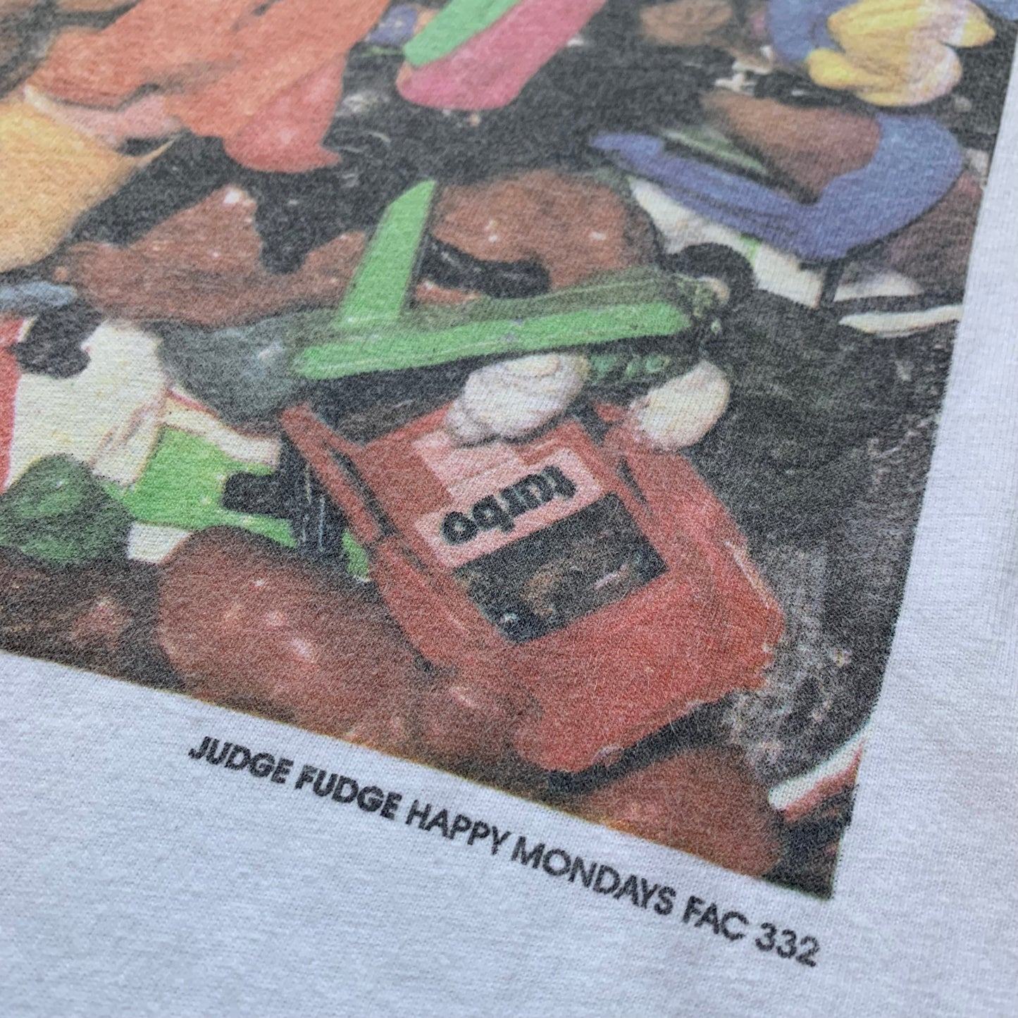 1991 Happy Mondays 'Judge Fudge' (XL)