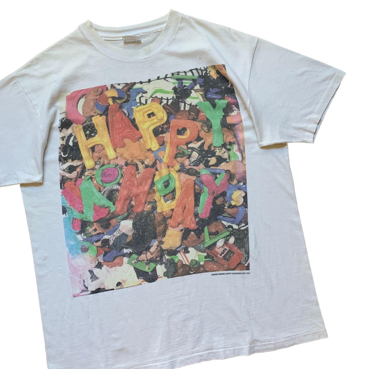 1991 Happy Mondays 'Judge Fudge' (XL)