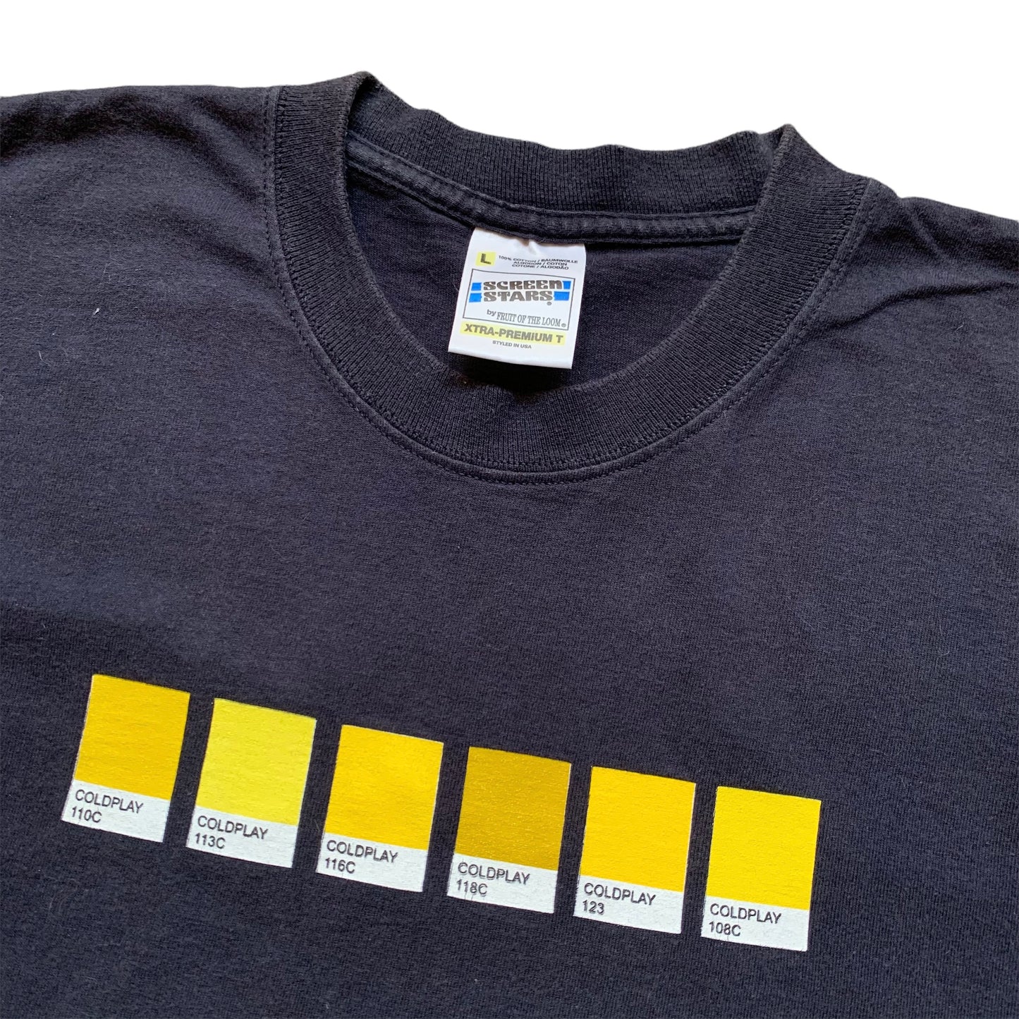 2000 Coldplay 'Yellow' (L)