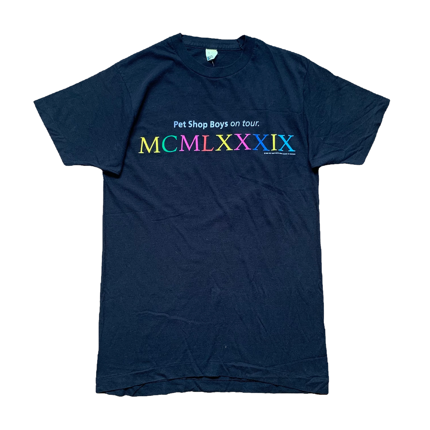 1989 Pet Shop Boys 'On Tour' (M)