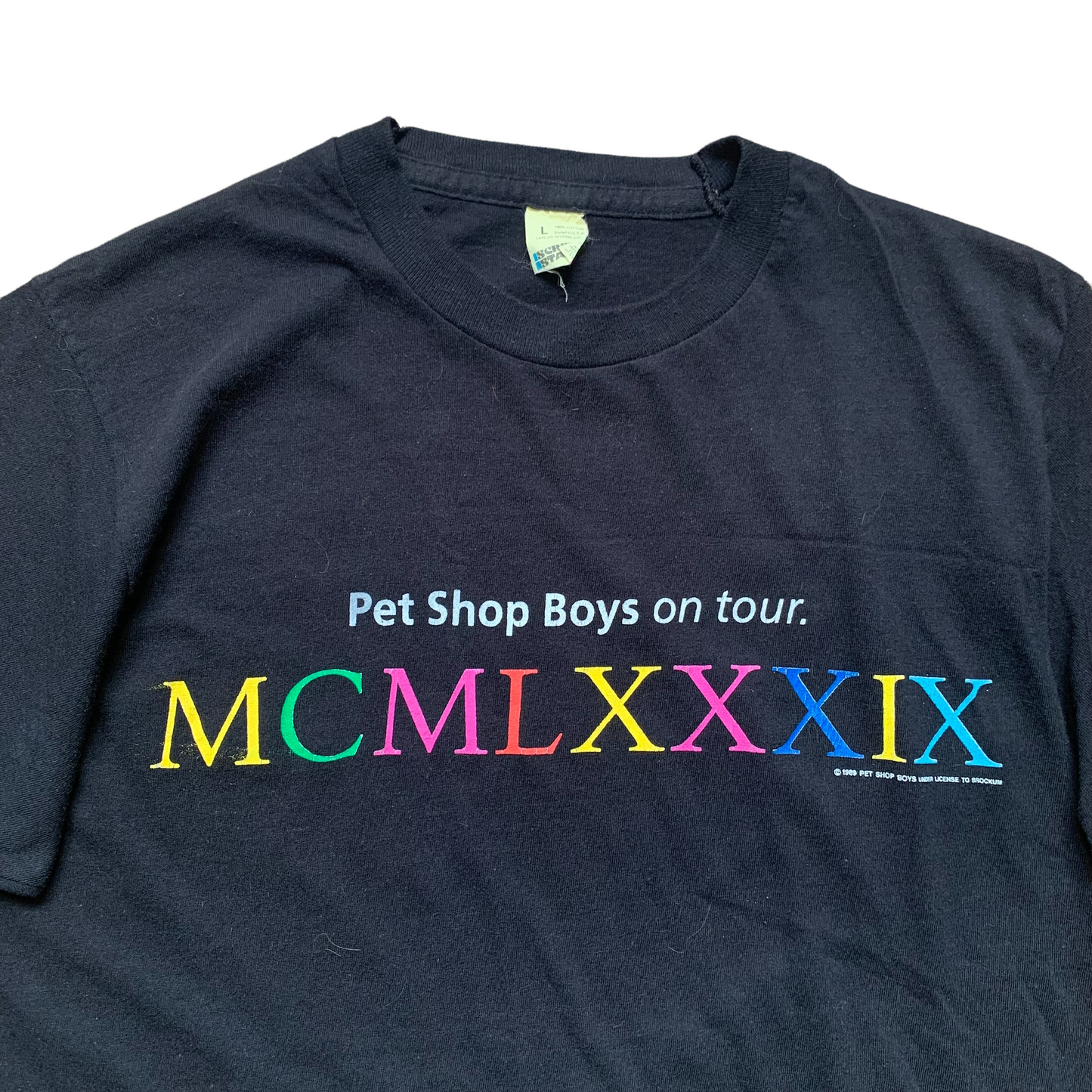 1989 Pet Shop Boys 'On Tour' (M)