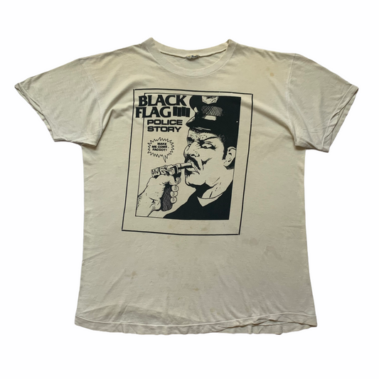 80s Black Flag 'Police Story' (M)