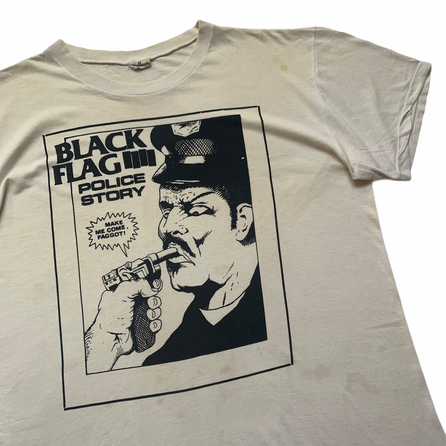 80s Black Flag 'Police Story' (M)