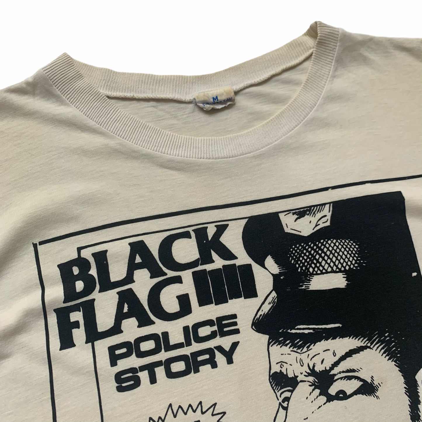 80s Black Flag 'Police Story' (M)