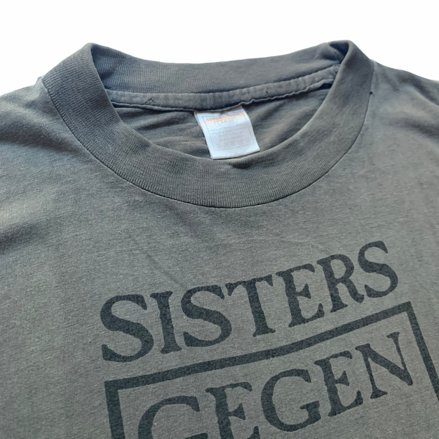 90s Sisters Of Mercy 'Gegen Nazis' (L/XL)