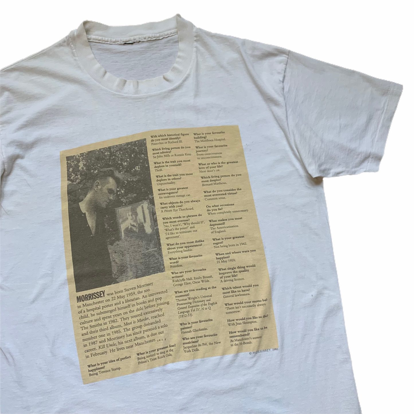 1991 Morrissey 'Interview' (L/XL)