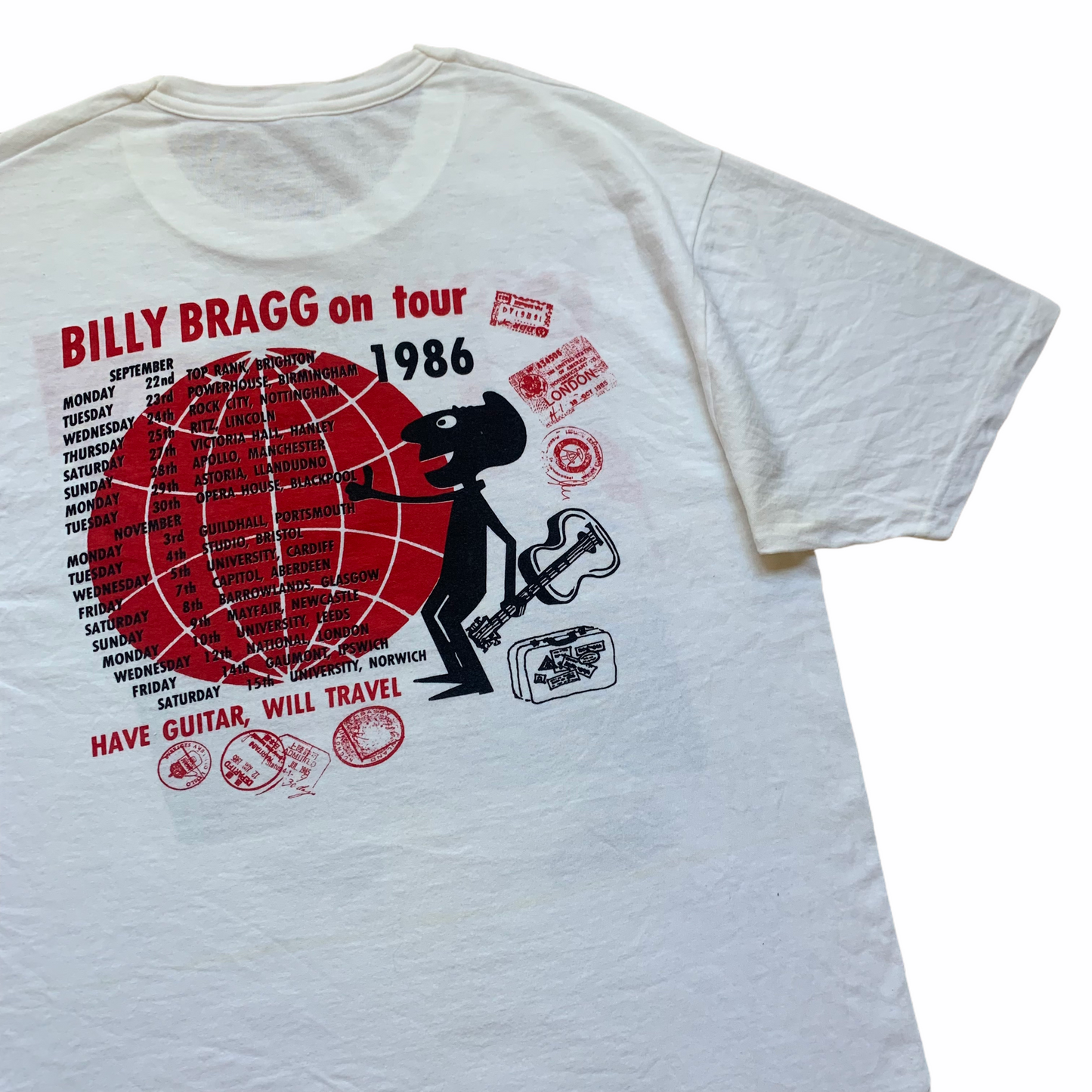 1986 Billy Bragg 'Have Guitar, Will Travel' Fifth Column (M)