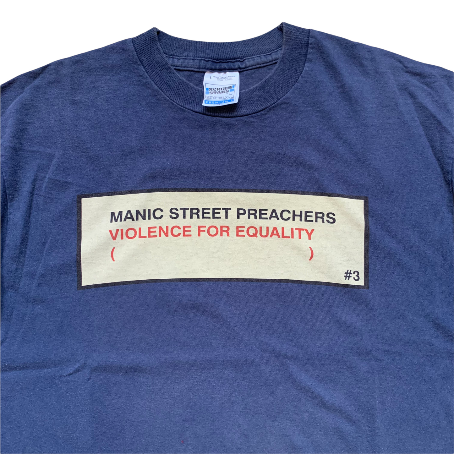 1996 Manic Street Preachers ‘Violence For Equality’ (L) 