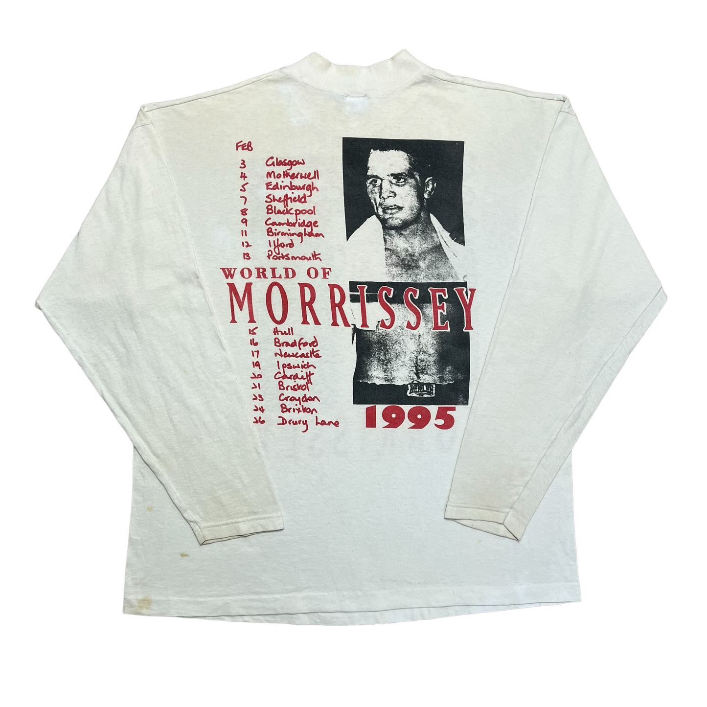 1995 Morrissey 'World of Morrissey' (XL)