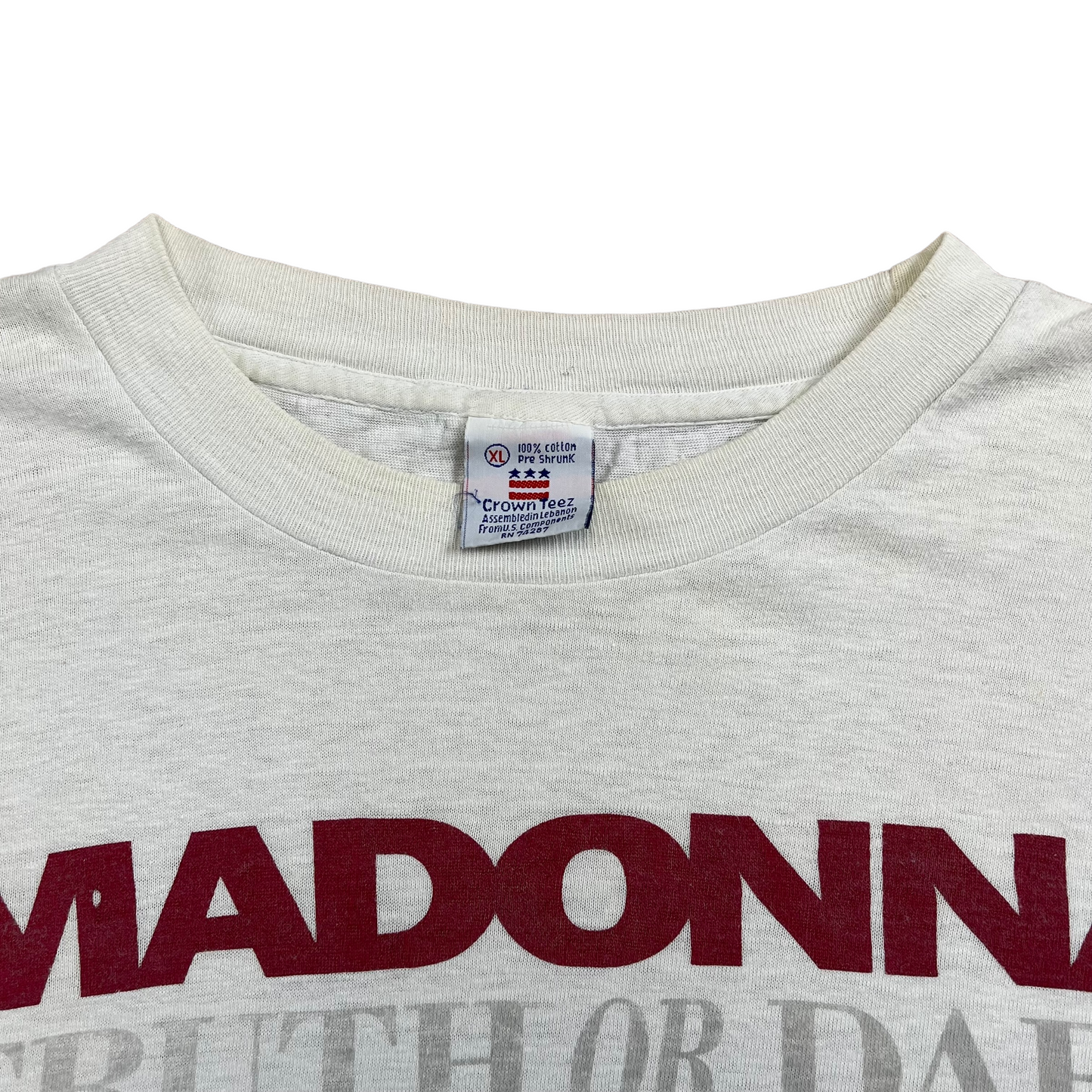 1991 Madonna ‘Truth or Dare’ (XL)